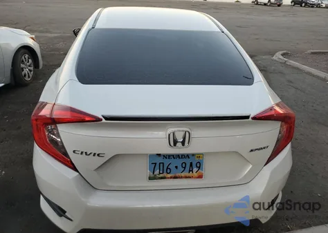 2021 Honda Civic Sport z USA, uszkodzony, nr VIN 2HGFC2F80MH543281